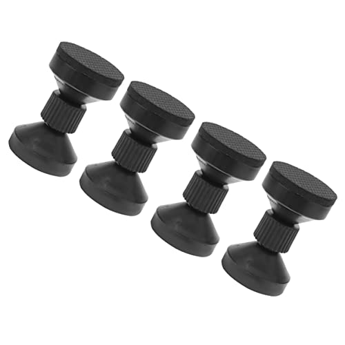 Zerodeko 4pcs Holder Headboard Stoppers for Bed Bedside Anti Shake Tool for Beds Bed Frame Stopper Headboards for Adjustable Bed Threaded Bed Frame Anti-shake Tool Stabilizer Abs Cabinet