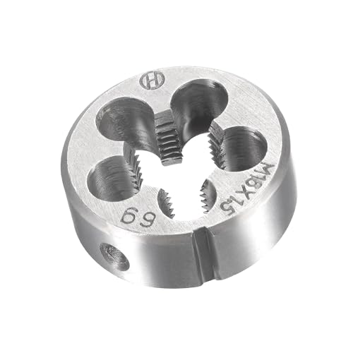 MACHSWON M16 x 1.5mm Metric Tap and Die Set - Machine Thread Screw Tap with Round Threading Die Kit for Thread Repair - Image 2