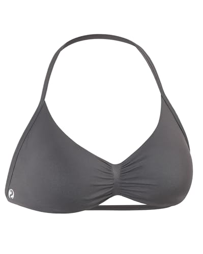 Image of AUROLA Influence Strappy Bra Sports Bras for Women, Backless Padded Impact Strappy Bra Workout Gym Yoga with Removable Cups
