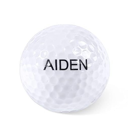 Glooraca Personlig golfboll farfar fars dag bröllop anpassad text stativ alternativ grattis på födelsedagen