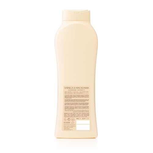 Miniatura 3 de Tulipán Negro - Gel De Baño Vainilla Y Macadamia, Nutritivo E Hidratante Con Extracto De Vainilla Y Aceite Hidrosoluble De Macadamia, Gel De Ducha Con Fragancia Dulce Y Cremosa, 650 Ml