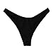 Produktbild FORH Damen Unterwäsche Frauen Sexy Bottoms Badeanzug Bikini Bademode Unterhosen Sommer Swim Trunks Slim Fit Schwimmen Kurze Hose Beachshorts Boardshorts (L, Schwarz)
