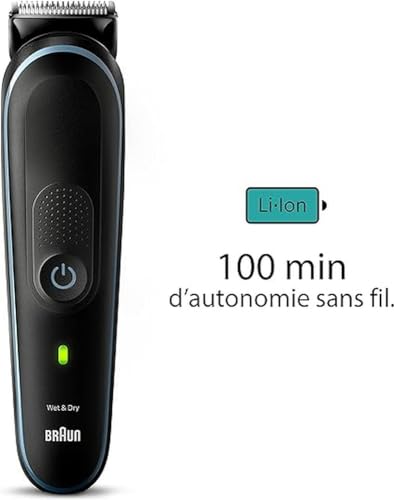 Image of Braun Series 5 All-in-One Beard Care Bodygroomer Set, Trimmer /Hair Trimmer Men, Hair Trimmer, 10-in-1 Beard Trimmer (Recyclable Packaging), 100 Minutes Runtime, Gift Man, MGK5445