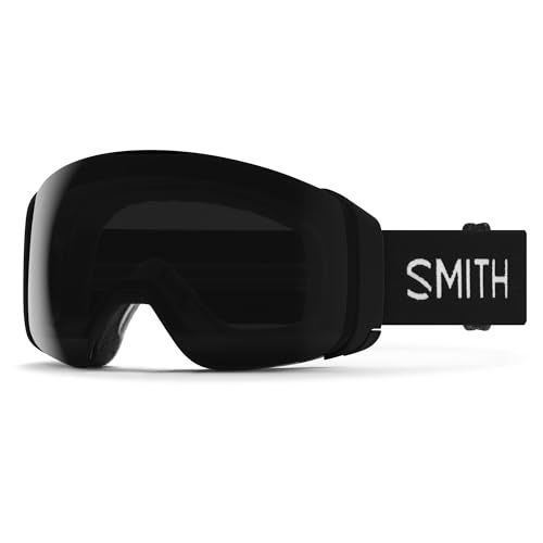 Masque de ski Smith I/O Mag 4D à écran magnétique ChromaPop Sun Black