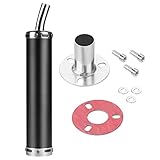 Heran 22mm Universal Motorcycle Mini Exhaust Muffler Slip On fits Most 50cc 80cc 2 Stroke Bike Gas Engine Motor Parts Motorcycle,Dirt Bikes,Scooters,Racing