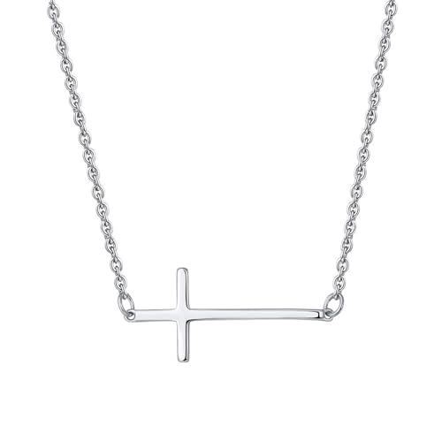 Collier croisé pendentif coulant argent pour le style quotidien