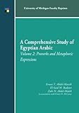 A Comprehensive Study of Egyptian Arabic: Proverbs and Metaphoric Expressions (Volume 2)