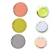 SUPVOX 3pcs Pet Food Can Covers Sealing Lids for Dog Cat Canned Food Flexible and Freshness Retaining Can Protectors Gray Green