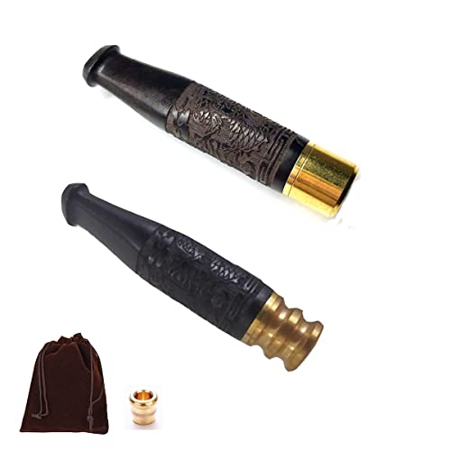 Thitex 2 Pcs Handmade Ciggarette Holder Removable Easy Cleaning Holders for fits Regular or Slim Size Great for Roll -ups (Regular Slim) roll up Cigarettes