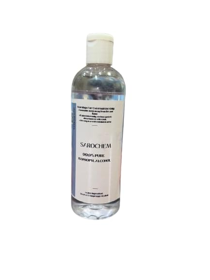 SaroChem IPA/Isopropyl Alcohol / (99.9% Pure Lab Tested) 400 ml (B0D3Y2XRQL) Amazon Price History, Amazon Price Tracker