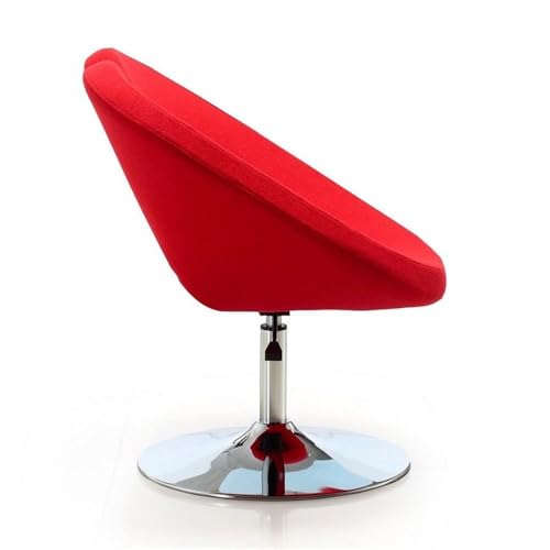 Sillón Ajustable Curvo Rojo miniatura 5