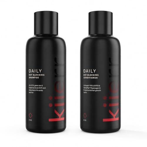 Kiierr DHT Blocking Anti-Thinning Shampoo and Conditioner Bundle for Men & Women