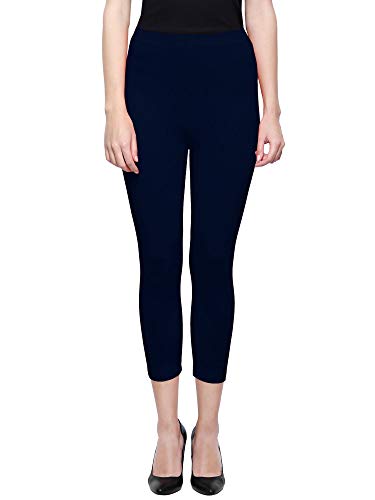 Image of Saundarya Calf Length Leggings for Women Sizes: Small Size (S /M) for 26-30 inches Waist, Regular Size (L /XL) for 30-36 inches Waist and Plus Size (2XL /3XL) for 36-40 inches Waist