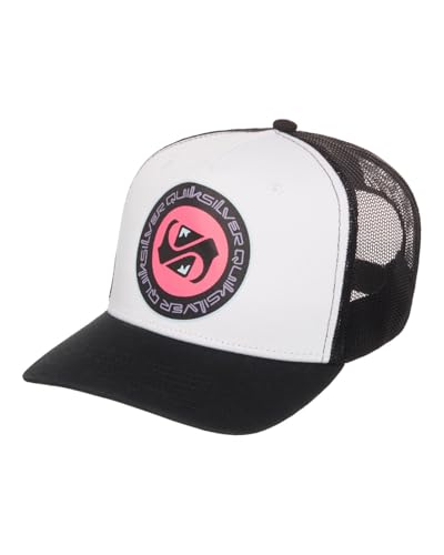 Casquette Trucker Quiksilver Decades Garçon Enfant ajustable en coton noir