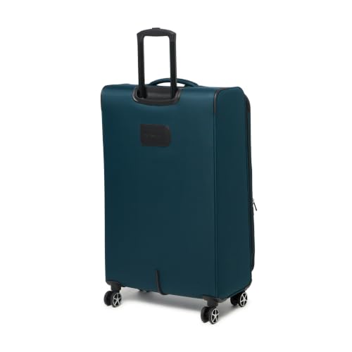 Image of Samsonite Saire LTE Softside Expandable Luggage with Spinner Wheels, Black, 3-Piece Set (Carry On /Medium /Large)