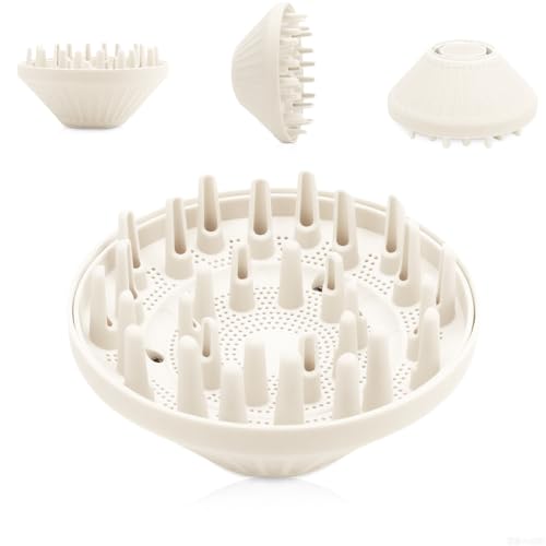 360° Rotating Diffuser Attachment Nozzle Compatible with Laifen SE Lite（NOT SE Styling Tool, Hair Smoothing Dryer Blower Accessories for Laifen SE Lite, Milk Tea