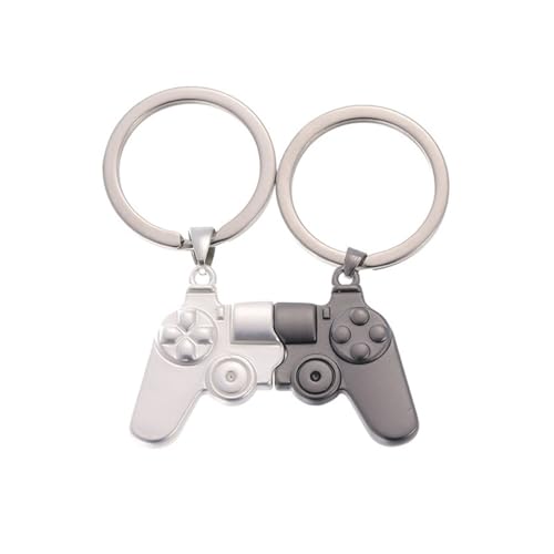 MaoNativey Porta-chaves para casais 2 peças - porta-chaves de gamepad ímã para namorado e namorada, presente dia dos namorados, aniversário ou aniversário para casais de Gamers