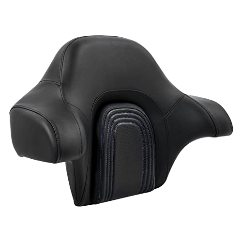 Dossier selle moto deux places Harley Touring Street Glide finition haut de gamme