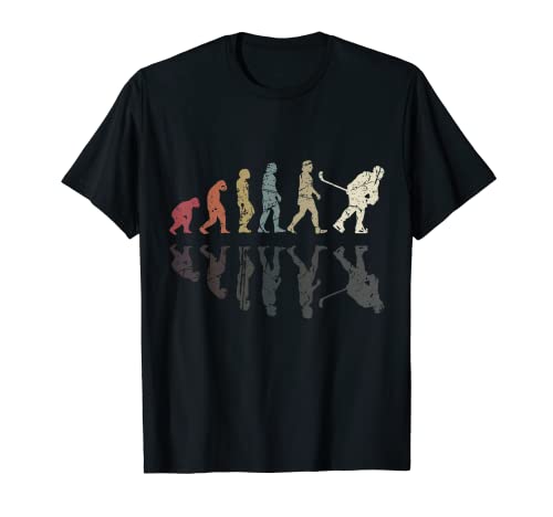Hockey Sports Evolution Outfit for Ice Hockey Lovers Camiseta Cover