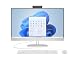 HP All-in-One 27-cr0013sl, Intel Core i7-1355U, 16 GB RAM, 512 GB, Grafica Integrata, 27' FHD IPS Antiriflesso, Webcam HD, Windows 11, Bianco