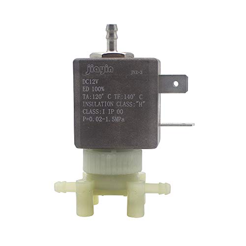 Électrovanne JiaYin JYZ-3 - 3 Voies Normalement Fermée 230V Pour Cafetières & Chaudières (Laiton)