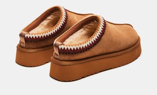 Steve Madden Steve Madden Women's Selena Platform Slip-On Boot, Cognac, 8