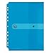Produktbild Herlitz 11292943 Dokumententasche A4 zum Abheften, PP-Folie, 6-er Packung, transparent blau