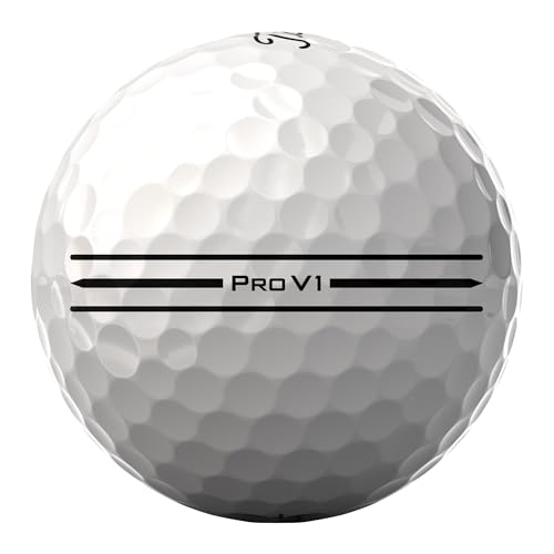 Titleist Pro V1 Golf Ball, Pack of 12, White (Enhanced Alignment) - Image 4