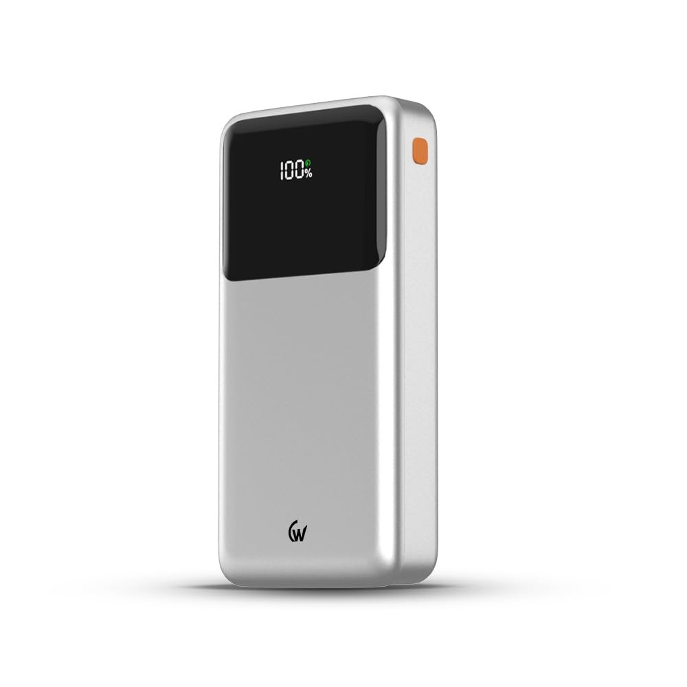 35W Fast Charging 20000mAh Power Bank for Type-C Devices (2X USB-C, 1x USB-A) Power Delivery & Quick Charge (Li-Polymer, White)-image-42