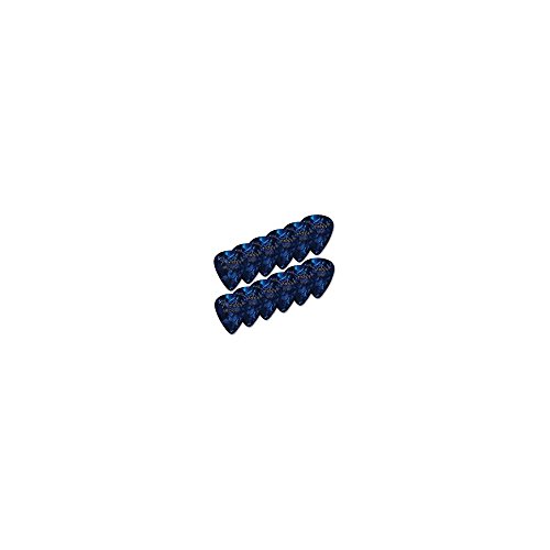 Fender 351 Classic Celluloid Picks 12-Pack (Couleurs assorties) Blue Moto (Medium) – Lot de 12 médiators - Les Beatles, Paul McCartney, John Lennon, RIngo Starr, George Harrison Fender 351 Classic Celluloid Picks 12-Pack (Couleurs assorties) Blue Moto (Medium) - Lot de 12 médiators – Image 3