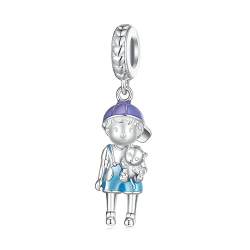 Abalorio Smile Boy de plata 925 ideal para regalar en fechas especiales