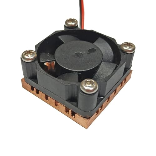 Dissipateur thermique en cuivre pur 30x30x14mm avec ventilateur 5V 2pin pour chipset IC