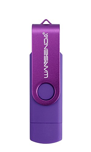 Memoria USB Pendrive 32GB 64GB 128GB Wansenda S100 OTG USB 2.0 para Dispositivos Android,...