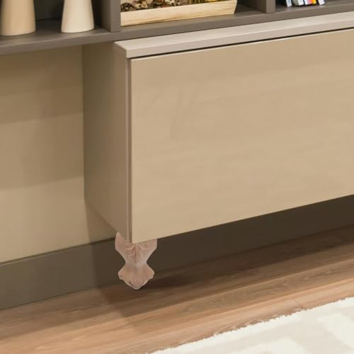 Patas de madera de diseño tallado elegante para armarios y sofás 6