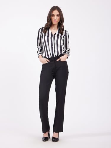 Image of FableStreet Women Shirts | Comfort Fit Spread Collar | Premium Satin Fabric for Formal, Business Casual