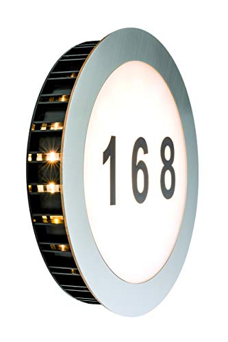 Preisvergleich Produktbild Paulmann 937.69 Hausnummernleuchte, Glas, Integriert, weiß