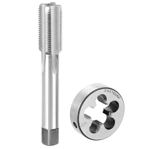 Tarauds et filières 3/4"-16 UNF QWORK en acier rapide de haute précision