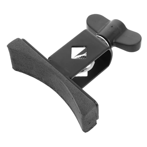 Clamp para montaje de tambor para cencerros e instrumentos de percusión construcción robusta fácil instalación compatible con tambores Snare y Tom accesorio versátil para bateristas miniatura 1