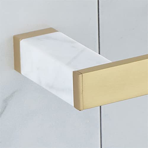 Porte-serviettes léger barre simple en marbre véritable