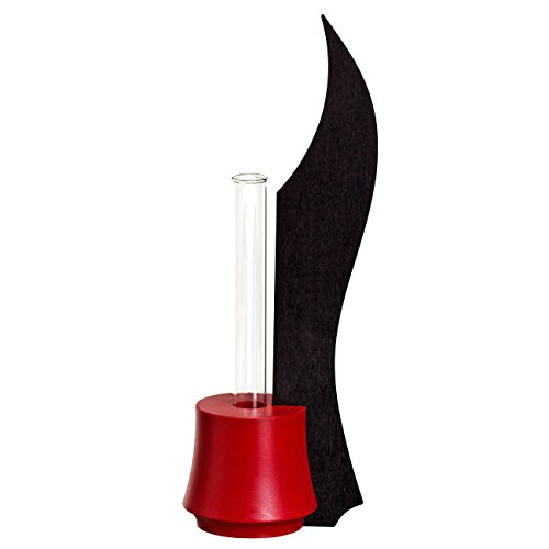 Vase à fleur 25cm charbon anthracite Rudolphs Schatzkiste pour une décoration élégante