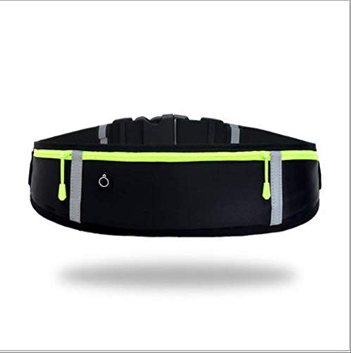 Generic Brands Running Belt, Fanny Pack for Women Men, Water Resistant Waist Pack, Runners Belt for Hiking Fitness Travel - Adjustable Running Pouch Phone Holder Accessories for iPhone Samsung -