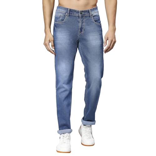 Image of Thomas Scott Men's Regular Fit Mid Rise Mid-Rise Stretchable Jeans