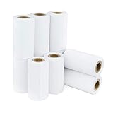 Rollo de papel térmico para impresora de TPV y caja registradora.