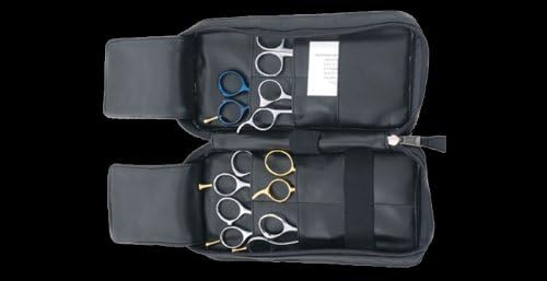 Shear Case Holds Eight 10" Shears - Blck Leather KEL8 Brand New