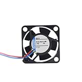  Teensy ebm-Papst 250 Ventilateur axial à roulement à billes 12 V DC/500 mW, 25 x 25 x 8 mm, 9000 tr/min, 3,4 m?/h