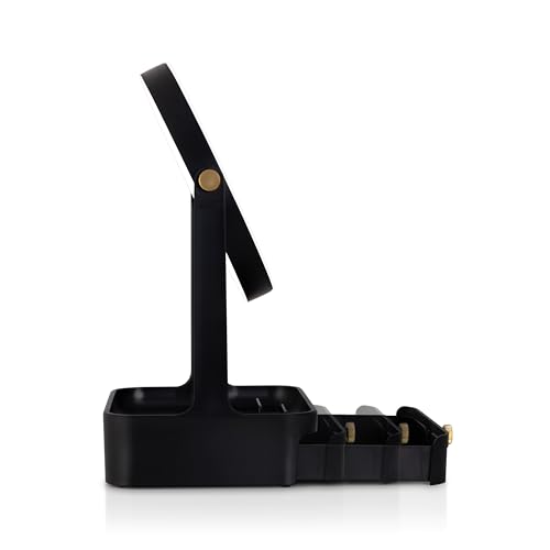 Espejo de maquillaje redondo con luz LED 5X Zadro miniatura 7