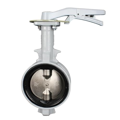 Manual Ductile Iron Wafer Butterfly Valve PN16DJ - Lever Operated with NBR Seat(DN80)