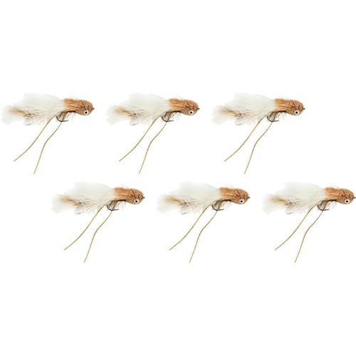 Montana Fly Company GalLoleup's Mini Dungeon - 6 Pack, Cream, 06