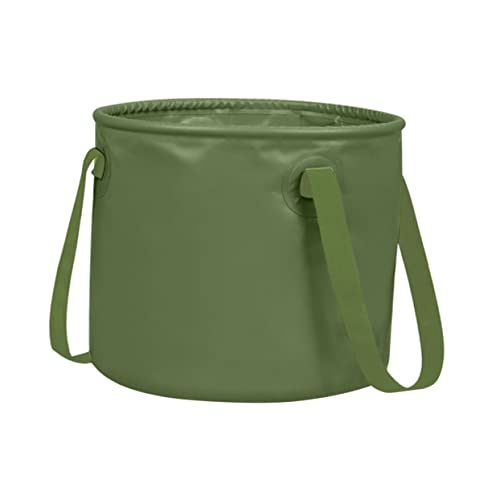 INOOMP Water Bucket Portable Fishing Container for Camping Design for Easy Storage for Outdoor Activities Road Trips and Emergencies