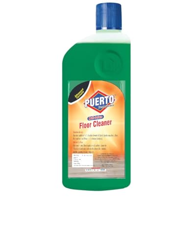 Image of Puerto Disinfectant Surface & Floor Cleaner, (Jasmine) - 1 Ltr (Pack of 2) | Cleans 99.9% Germs | Suitable for Bathroom & Floor surfaces like ceramic, marble, granite, mosaic etc.